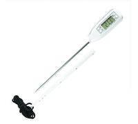 Termometro Digitale con Sensore a 300°C - BIANCO, Termometro da cucina