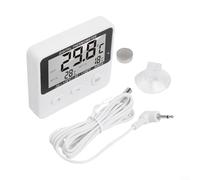 Termometro digitale con sensore esterno, monitor della temperatura del frigorifero e del congelatore, misuratore di raffreddamento da cucina per la conservazione degli alimenti in laboratorio