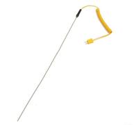 Termometro digitale con sonda termocoppia tipo K, regolatore di temperatura da -50 °C a 1200 °C, intervallo 100 mm, 300 mm, lunghezza 500 mm (500 mm)