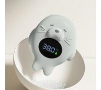 Termometro digitale da bagno per bambini - Controllo istantaneo della temperatura dell'acqua per il bagno, il latte, l'ambiente e la piscina | Precisione 0,1°C | Impermeabile IP68 | Avviso LED | Mater