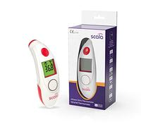 Termometro digitale da fronte a infrarossi Scala SC 8360 NFC Top Speed Night con memorizzazione dei dati di allarme febbre ottico e acustico tramite connessione NFC e APP