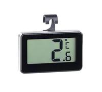 Termometro Digitale For Frigorifero/congelatore Termografo Domestico Misuratore Di Umidità Display LCD Impermeabile IPX3 Wireless E Gancio For Appendere Monitor Accurato(Black)
