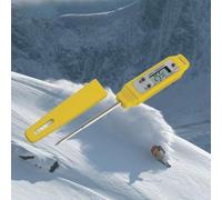 Termometro Digitale for Neve for Sci Snowboard, Display LCD Portatile Sensore Termometro for la Temperatura della Neve, Tester for Rilevatore di Temperatura della Neve, Strumenti di Misurazione della