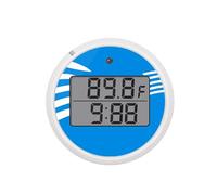 Termometro Digitale Galleggiante Da Bagno Con Timer -20~70℃ Misuratore Della Temperatura Del'acqua Impermeabile IP6X For Piscina, Spa, Di Ghiaccio Sensore Ad Alta Precisione(Blue)