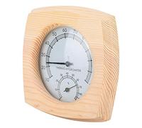 Termometro digitale igrometro 2 in 1 per sauna, misuratore di umidità termoigrometro in legno per bagno turco, misuratore di temperatura interna