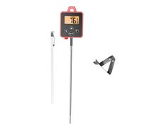 Termometro digitale impermeabile per alimenti, misuratore di temperatura per temperatura rapida e precisa in casa e cucina professionale