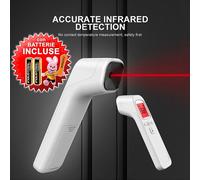 TERMOMETRO DIGITALE INFRAROSSI NO CONTACT TEMPERATURA CORPO + BATTERIE
