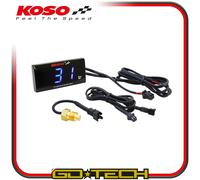 TERMOMETRO DIGITALE KOSO MOTO SCOOTER SENSORE TEMPERATURA ACQUA PT1/8 UNIVERSALE