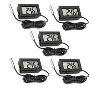 Termometro digitale LCD serbatoio di pesce frigorifero temperatura acqua termometro sonda impermeabile 5PCS