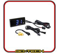 TERMOMETRO DIGITALE MOTO SCOOTER SENSORE TEMPERATURA ACQUA M10x1mm BLU