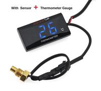 TERMOMETRO DIGITALE MOTO SCOOTER SENSORE TEMPERATURA ACQUA M10x1mm BLU