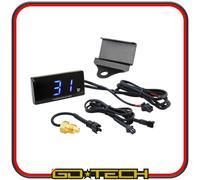 TERMOMETRO DIGITALE MOTO SCOOTER SENSORE TEMPERATURA M10x1mm BLU con SUPPORTO