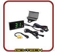 TERMOMETRO DIGITALE MOTO SCOOTER SENSORE TEMPERATURA M10x1mm VERDE con SUPPORTO