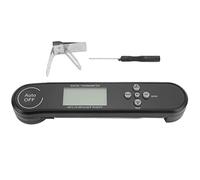 Termometro Digitale Multifunzionale per Alimenti, Sonda Pieghevole 180° - Precisione Alta, Rilevazione Temperatura Estesa, Perfetto per BBQ e Cucina