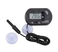 Termometro digitale per acquario con display LCD e precisione 0,1°C | Letture accurate della temperatura in ambienti acquatici e ad alta umidità come acquari e terrari con un chiaro display LCD