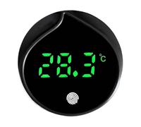 Termometro digitale per acquario, monitor digitale di temperatura a doppio | Axolote - Accessori multifunzionali per acquari d'acqua dolce e salata, per interni e casa, motivo: tartaruga
