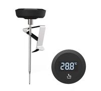 Termometro digitale per alimenti con sonda LCD per caffè e tè, da -20 °C a | Misura con precisione la temperatura di liquidi e solidi da -20 °C a 120 °C con un display LCD retroilluminato attivato