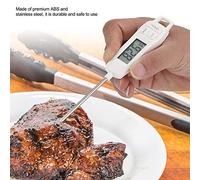 Termometro Digitale per Alimenti e Liquidi Cottura BBQ Grill Temp Tester Robusto PREMIUM ABS ACCIAIO INOSSIDABILE MISURAZIONE PRECISA USO VERSATILE