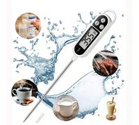 Termometro digitale per alimenti, termometro per carne istantaneo per griglia e cottura, termometro per alimenti impermeabile e veloce con retroilluminazione, sonda digitale per alimenti per cucina e 