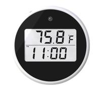 Termometro digitale per bagno di ghiaccio con timer, termometro galleggiante impermeabile per immersione a freddo, display LCD digitale con cronometro per terapia del freddo e recupero muscolare