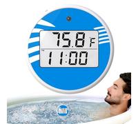 Termometro digitale per bagno di ghiaccio con timer, termometro galleggiante impermeabile per immersione a freddo, display LCD digitale con cronometro per terapia del freddo e recupero muscolare