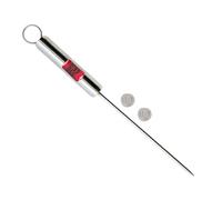 Termometro digitale per carne, sensore di carne portatile con display LCD retroilluminato | sensore di temperatura per alimenti - per barbecue campeggio pic-nic cottura cottura frittura arrosto