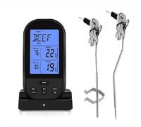 Termometro digitale per carne senza fili con timer da cucina