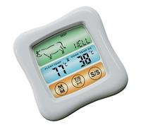 Termometro Digitale per Cucina e Barbecue Timer, Sonda Precisa | Acciaio Inossidabile e Abs, per Maiale e Tacchino, 2 Batterie Aaa Richieste, Lettura Rapida