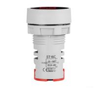 Termometro digitale per mini 22 mm rotondo per un efficace monitoraggio della temperatura con display a LED in armadi di controllo compatti DC5 12V DC24 48V (DC24-48V)