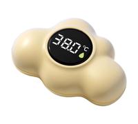 Termometro digitale per vasca da bagno, impermeabile, sensore preciso | Misuratore di temperatura galleggiante a forma di nuvola con display a LED, per bambini, doccia, bagno, piscina