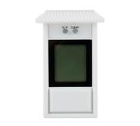 Termometro Digitale Termometro Interno Ed Esterno Uso Nero Bianco 0,1C