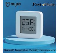 Termometro Digitale Xiaomi Mijia Smart con Schermo LCD 2, Sensore di Temperatura e Umidità Bluetooth Mijia, Misuratore di Umidità Mijia Solo 1