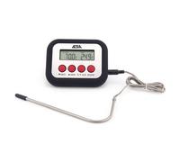 ILSA Termometro digitale professionale per forno in ABS con sonda in acciaio inox 18/10 cm 12 - nero 13080000IVV