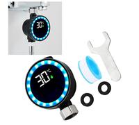 Termometro Doccia LED Impermeabile per Letture Temperatura Acqua Istantanee