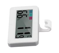 Termometro e igrometro digitale con schermo TFT a colori da 2,5", ±3% per precisione RH, montaggio a parete e magnetico, per frigorifero, camera da letto, cameretta dei bambini, (nero)