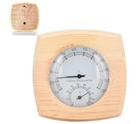 Termometro e igrometro for sauna in legno 2 in 1 Termometro for sauna sospeso Misurazione della temperatura e 'umidità interna Attrezzatura for sauna e