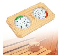 Termometro e igrometro per sauna in legno, facile installazione, igrometro