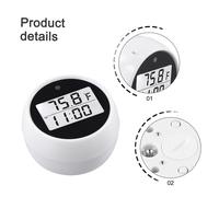 Termometro elettronico compatto impermeabile perfetto per esigenze di nuoto inve