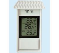 Termometro plastica min/max digitale - bianco - mm.150x80 Molletherm