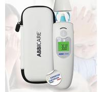 Termometro febbre digitale frontale e auricolare con custodia ABBICARE™| Modalità speciale neonato precisa e rapida in 1 secondo infrarossi