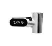 Termometro For Doccia Con Rubinetto Display Digitale A LED Misuratore A Temperatura 'acqua Flusso D'acqua Elettricità Autogenerata For La Del Bagno Misurazione Affidabile