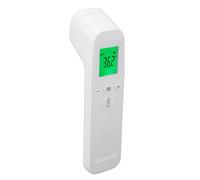 Termometro frontale, termometro a infrarossi touchless con allarme febbre, termometro digitale con funzione LCD a 3 colori, termometro per letture di precisione 2s per adulti, bambini, neonati, tutta