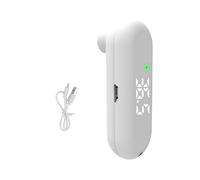 Termometro Frontale Termometro USB Monitor Digitale per Bambini Temperatura Corporea Misuratore di Febbre un Infrarossi per Bambini-Bianca