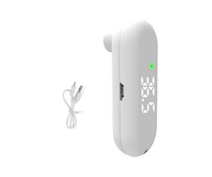 Termometro Frontale Termometro USB Monitor Digitale per Bambini Temperatura Corporea Misuratore di Febbre un Infrarossi per Bambini-Bianca
