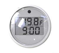 Termometro galleggiante a immersione con timer impermeabile con schermo a LED luminoso per letture istantanee della temperatura in gradi Celsius o Fahrenheit gamma meno venti a settanta gradi per uso
