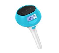 Termometro Galleggiante da Acqua | Tester Digitale ad Energia Solare | Misuratore Temperatura Acqua Piscina - per Spa Domestica Acquario Vasca da Bagno Festa Estiva All'Aperto