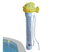 Termometro galleggiante per piscina - Misuratore galleggiante di temperatura per piscina - Indicatore con design per bambini per la doccia per casa lago famiglia esterni
