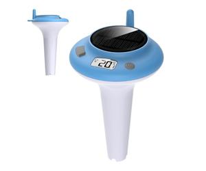 Termometro galleggiante solare - Display impermeabile ad alta precisione IPX8 temperatura digitale galleggiante 'acqua, display della temperatura 'acqua con ricarica USB | Adatto per il monito