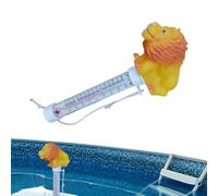 Termometro Gallegiante per Piscina, Sensore Acqua A Forma Di Cartoon, Termometro Portatile con Cordino per Vasche Idromassaggio, Vasche da Bagno e Acquari