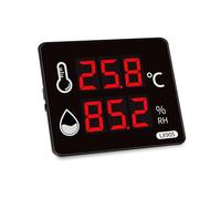 Termometro Igrometro Bluetooth, Temperatura/Umidità, Display LCD ad Alta Precisione per il Monitoraggio della Temperatura e dell'Umidità Interna